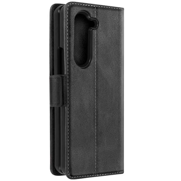 Plånboksfodral - Samsung - Z Fold 5 - Anti RFID - Vattnad imitation läder - Vintage