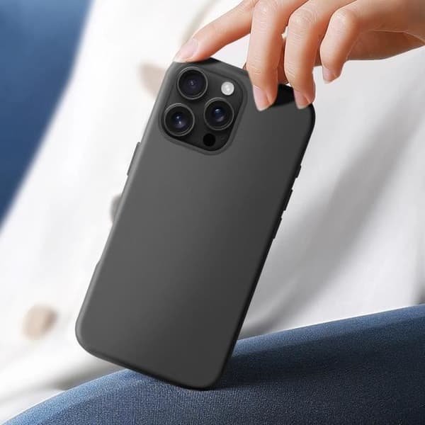 Coque - AVIZAR - iPhone 16 Pro Max - Veganskt läder - Skydd mot repor - Kompatibel med MagSafe