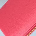 Miniatyrbild 4 av 4: Smartphone Etui - Syntetiskt läder - Flera fack - Rosa - Kompatibel upp till 180x110mm - Dragkedja