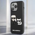 Miniatyrbild 4 av 4: Skal till iPhone 13 Pro Max - KARL LAGERFELD - Bi-material - Upphöjda kanter - Svart