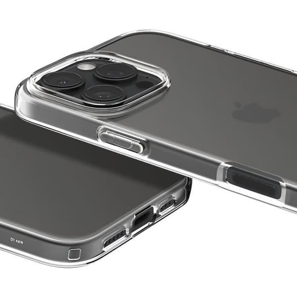 Silikonfodral till iPhone 16 Pro Stötsäker Slim Design Qi-kompatibel Spigen SGP Transparent