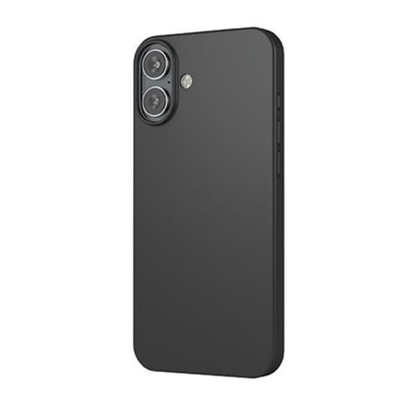 Fodral för iPhone 16 Plus MagSafe Silikon Oleofobisk och anti-repa MW Black