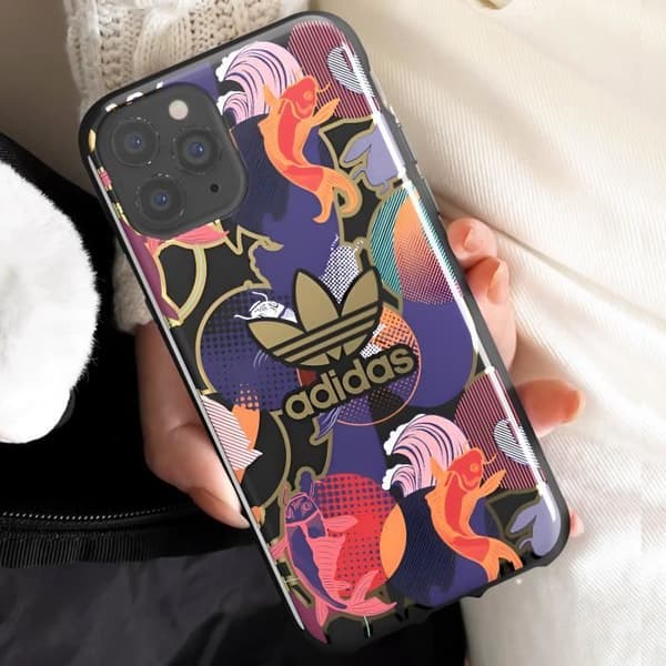 Fodral till iPhone 11 Pro - Adidas - Allover Print CNY - Upphöjda kanter - Flerfärgad