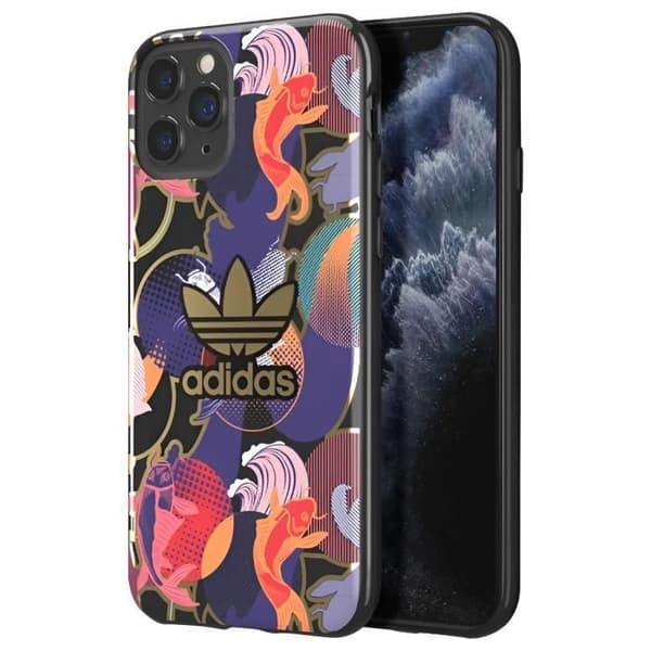 Fodral till iPhone 11 Pro - Adidas - Allover Print CNY - Upphöjda kanter - Flerfärgad