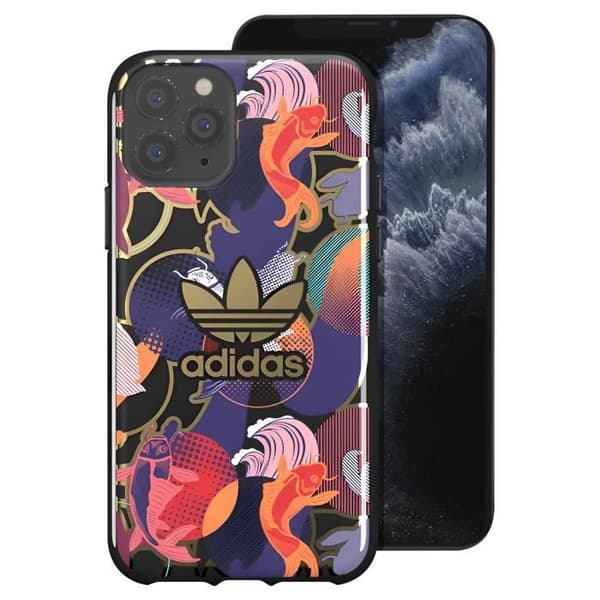 Fodral till iPhone 11 Pro - Adidas - Allover Print CNY - Upphöjda kanter - Flerfärgad