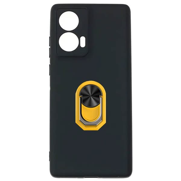 TPU ring skal Motorola Moto G85 - Gul