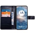 Miniatyrbillede 1 af 4: Wallet cover 3-kort Motorola Moto G24 - Mørkeblå