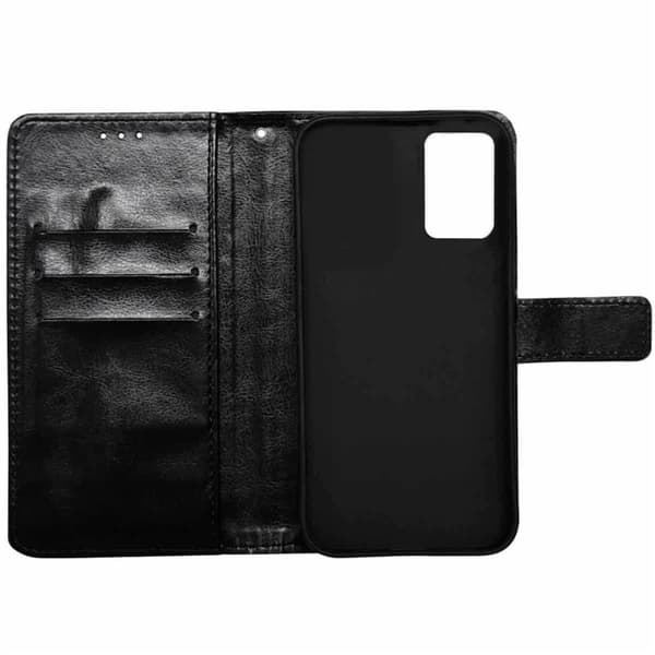 Plånboksfodral 3-kort Motorola G35 - Svart