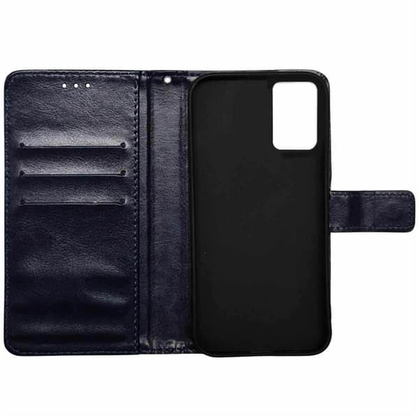 Plånboksfodral 3-kort Motorola G55 - Mörkblå