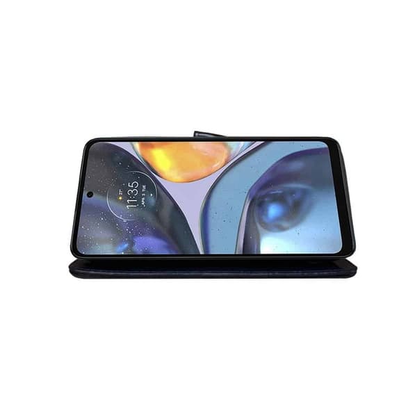 Plånboksfodral 3-kort Motorola G55 - Mörkblå