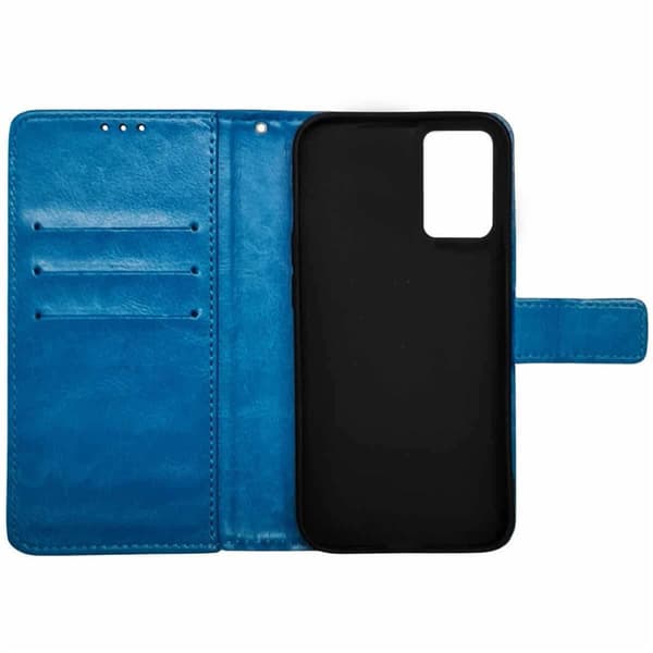 Plånboksfodral 3-kort Motorola G55 - Ljusblå