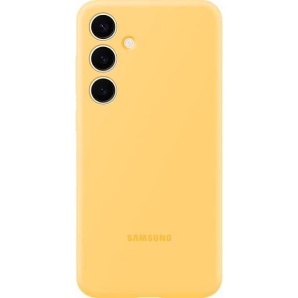SAMSUNG S24 Plus Silikonfodral Gul