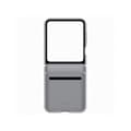 Miniatyrbild 6 av 6: Coque - Kindsuit - Galaxy Z Flip 6 - Äkta läder - Grå - Mjuk