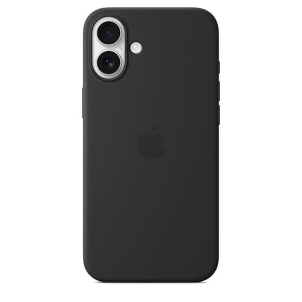 APPLE iPhone 16 Plus - Silikonfodral med MagSafe - Svart