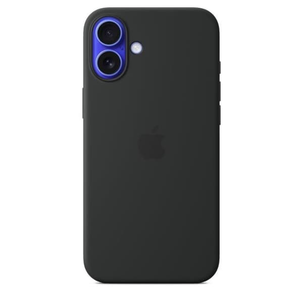 APPLE iPhone 16 Plus - Silikonfodral med MagSafe - Svart