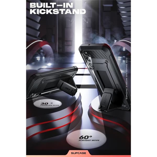 SUPCASE UB Pro skal Samsung Galaxy S24 FE - Svart