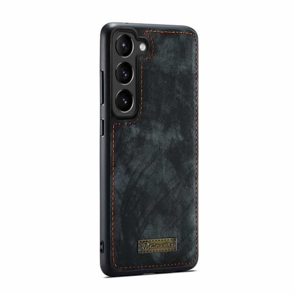 CaseMe mobilcover 008 8-kort Samsung Galaxy S24 FE - Sort/grå