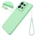 Miniatyrbillede 2 af 2: Liquid silikone cover Motorola Moto G75 5G - Mynte