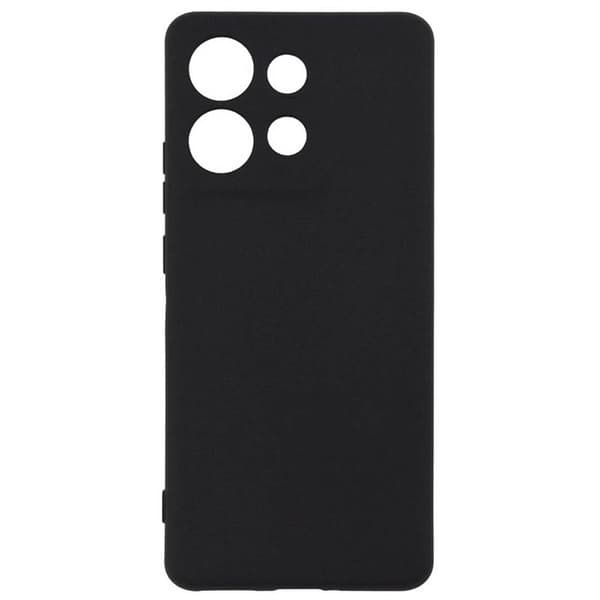 Silikone cover Motorola Moto G75 5G - Sort