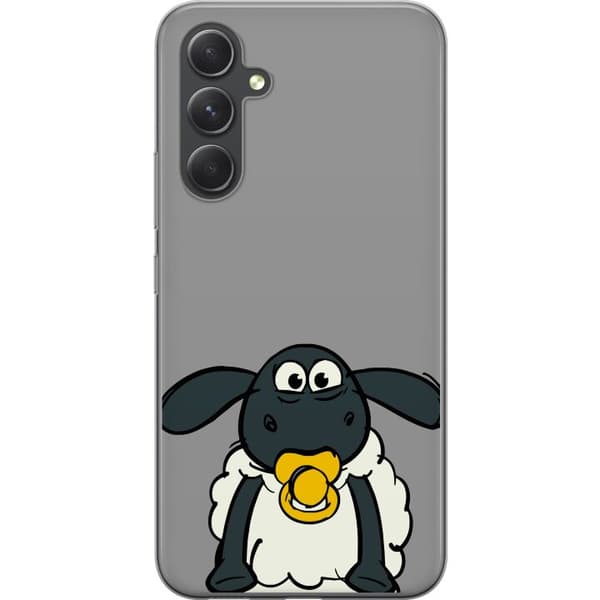 Samsung Galaxy S24 FE Gennemsigtig cover Shaun the sheep