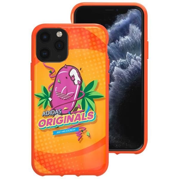 Skal till iPhone 11 Pro - ADIDAS - Bodega Collection - Upphöjda kanter - Orange