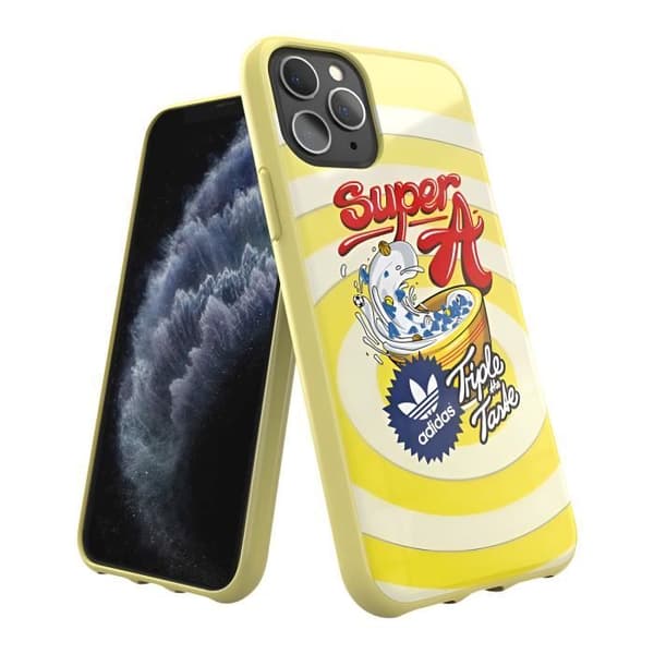 Skal till iPhone 11 Pro Silicone Gel Slim Design Adidas Gul