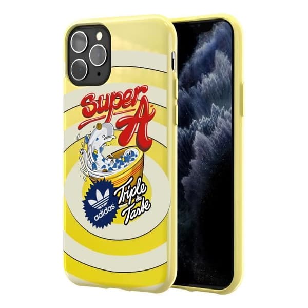 Skal till iPhone 11 Pro Silicone Gel Slim Design Adidas Gul