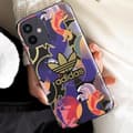 Miniatyrbild 3 av 4: Fodral till iPhone 12 Mini - ADIDAS - Allover Print CNY Multicolor - Upphöjda kanter