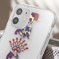 Miniatyrbild 4 av 4: Fodral för iPhone 12 och 12 Pro Silikongel Jovialmönster Tunt Lätt Adidas Transparent
