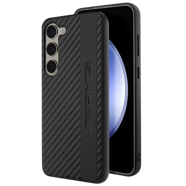 Fodral till Samsung Galaxy S23 Plus Bi-material Carbon Effect AMG Black
