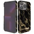 Miniatyrbild 2 av 4: Skal till iPhone 13 Pro Marbled Luxury Ultratunn Golden Smoke Marble iDeal of Sweden Svart / Guld