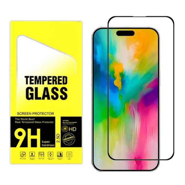 2 kpl Karkaistu lasi iPhone 16/16 Pro/16 Pro Max - Näytön suojaus