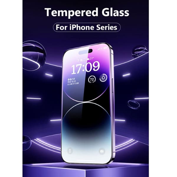 3-pack karkaistu lasi iPhone 16/16 Pro/16 Pro Max - Näytön suojaus