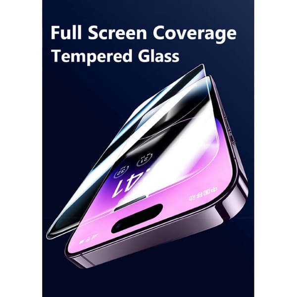 2 stk Herdet glass iPhone 16/16 Pro/16 Pro Max - Skjermbeskyttelse