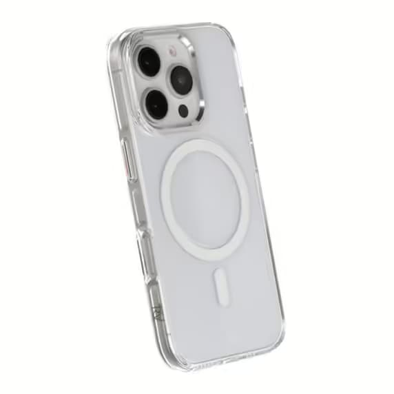 iPhone 16 Pro Mobilskal TPU med Magnet Rvelon - Transparent