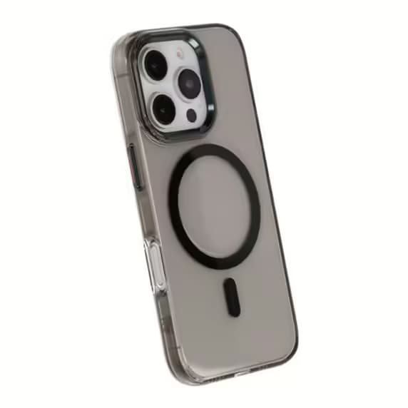 iPhone 16 Pro Mobilskal TPU med Magnet Rvelon - Svart