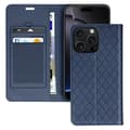 Miniatyrbild 1 av 4: Foliofodral för iPhone 16 Pro Max Diamantkorthållare Video Support Night Blue