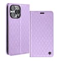 Miniatyrbild 2 av 4: Foliofodral för iPhone 16 Pro Diamond-korthållare Videostöd - AVIZAR - Lila - Halvstyv - Smidig - Blandad