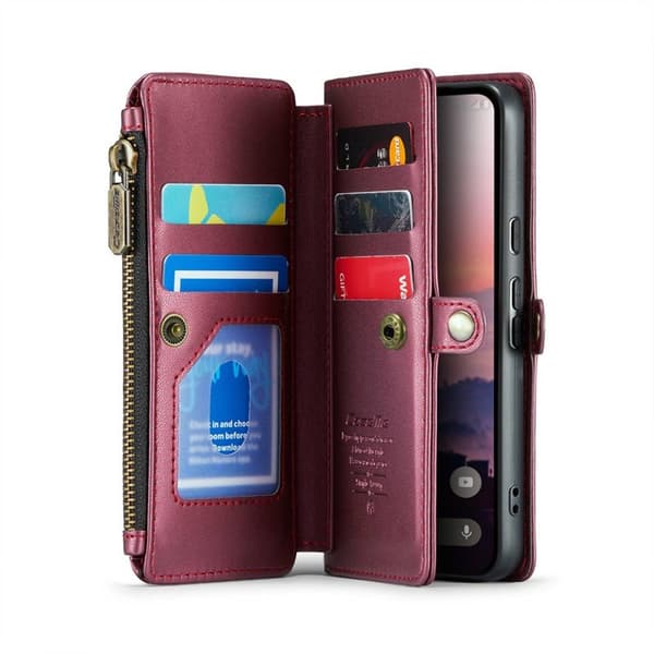 CaseMe mobilcover C36 Google Pixel 9 - Bordeaux