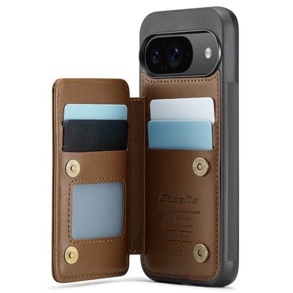 CaseMe mobilcover C22 Google Pixel 9 - Brun