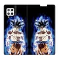 Miniatyrbild 1 av 2: Plånbok Läderfodral För Samsung Galaxy A12 Manga Dragon Ball Son Goku Svart One Size