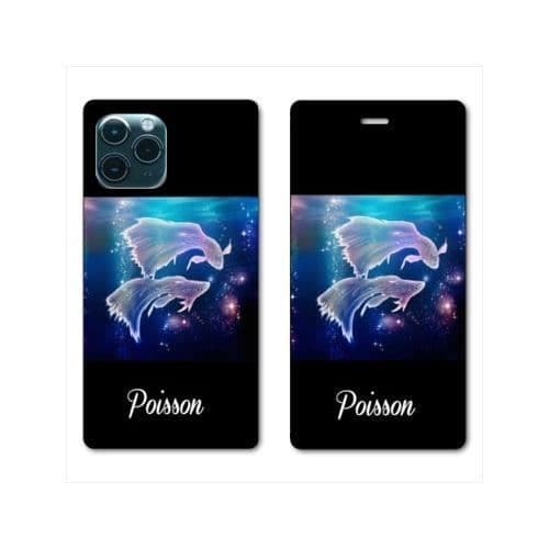 RV Läderplånboksfodral till Samsung Galaxy S20 Zodiac Sign 2 Pisces One Size