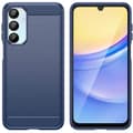 Pikkukuva 3 / 3: Harjattu TPU kuori Samsung Galaxy A16 5G - Sininen