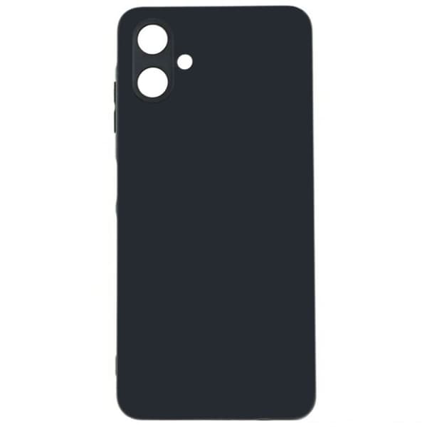 Silikone cover Samsung Galaxy A06 - Sort