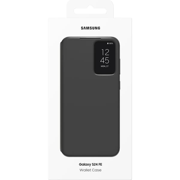 Samsung Original Galaxy S24 FE Etui Smart View Wallet Case Sort
