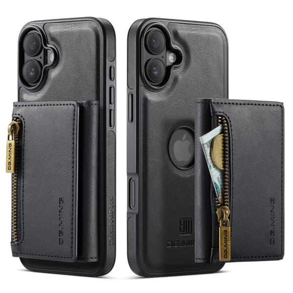 INF Magnetiskt Plånboksfodral för iPhone 16 Plus - Svart 0