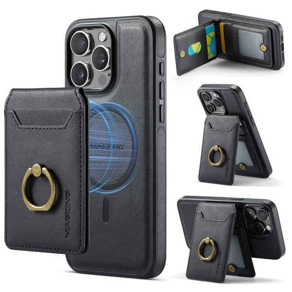 INF Magneettikotelo iPhone 16 Pro Maxille - musta 0
