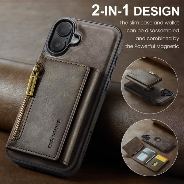 INF Magnetiskt Plånboksfodral för iPhone 16 Pro Max 0