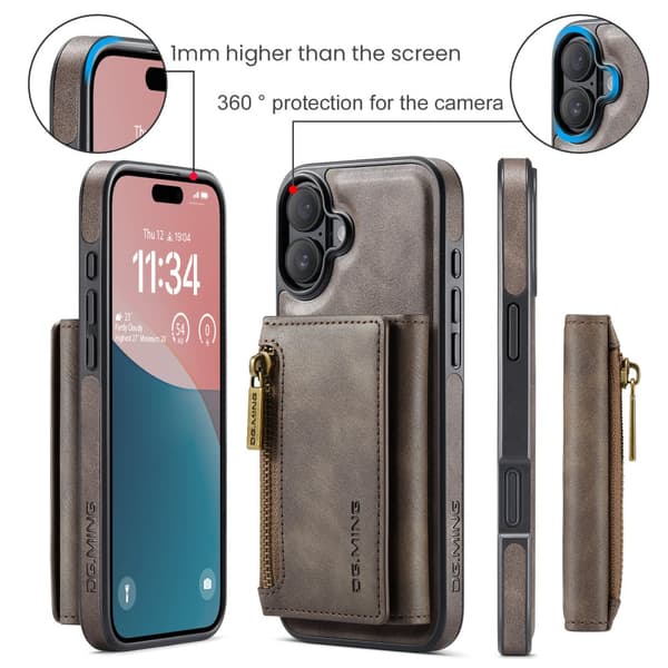 INF Magnetiskt Plånboksfodral för iPhone 16 Pro Max 0