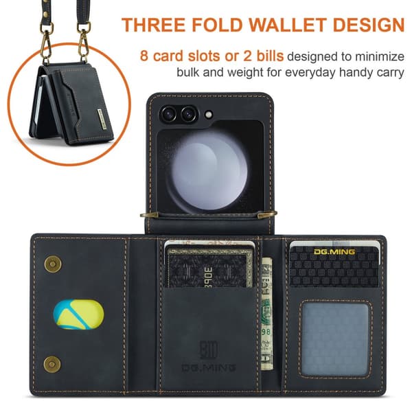INF M2 Folding Case til Z Flip 6 - Sort 0